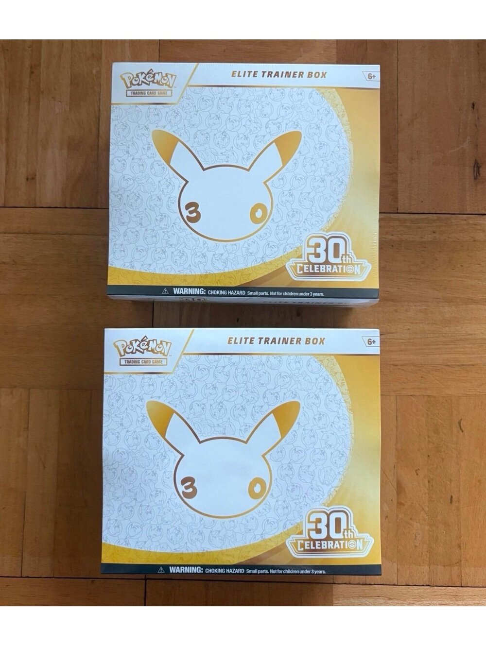 Pokemon 30th Anniversary Celebration Elite Trainer Box ETB - Set of 2 SEALED